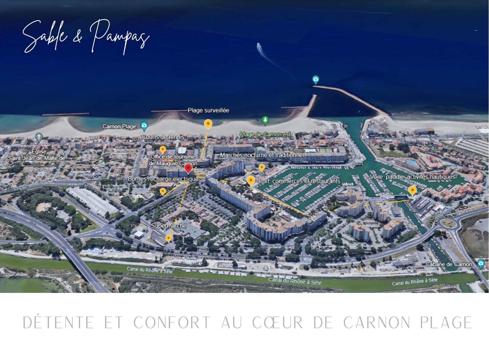 Appartamento Sable & Pampas - Meuble De Tourisme 5 Etoiles Carnon-Plage Esterno foto